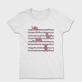 Music Sheet Cats, Tricou Femei