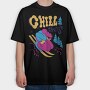 Chill Thrills Trend Winter, Tricou Oversize Barbati (Unisex)