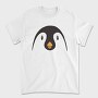 Penguin Face, Tricou Barbati (Unisex)
