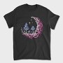 Psychedelic Moon, Tricou Barbati (Unisex)