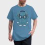 Elephant With Glasses, Tricou Barbati (Unisex)