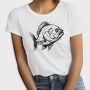 Sketch Of A Fish, Tricou Femei