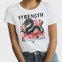 Chinese Dragon Strength Trend Within Balance, Tricou Femei