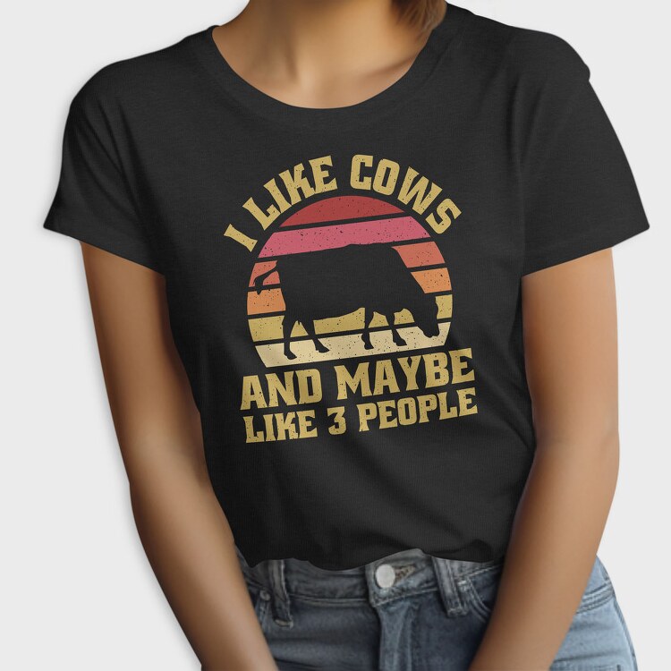 I Like Love Cows, Tricou Femei