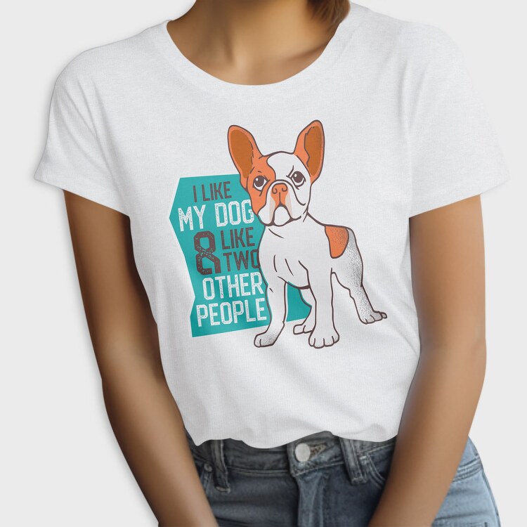 I Love My Dog, Tricou Femei