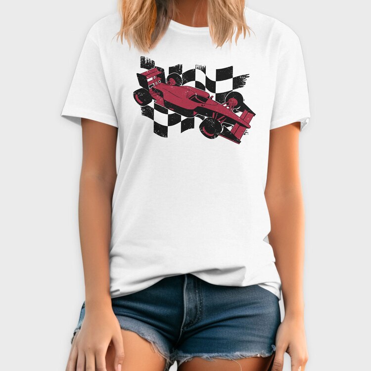 Racing Car, Tricou Barbati (Unisex)