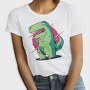 T Rex Smartphone Phone, Tricou Femei
