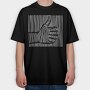 3D Thumbs Up, Tricou Oversize Barbati (Unisex)