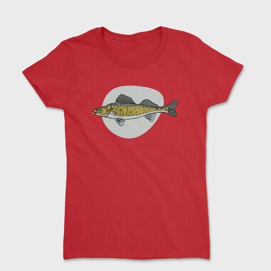 Walleye Fish, Tricou Femei