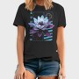 Metallic Lotus Flowers Metal Trap Chromed, Tricou Barbati (Unisex)