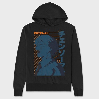 Chainsaw Man 17, Hanorac Oversize Barbati (Unisex)
