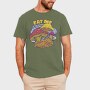 Mushrooms Eat Me, Tricou Barbati (Unisex)