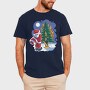 Santa Tree Pee, Tricou Barbati (Unisex)
