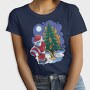 Santa Tree Pee, Tricou Femei
