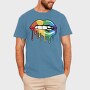 Rainbow Lips, Tricou Barbati (Unisex)