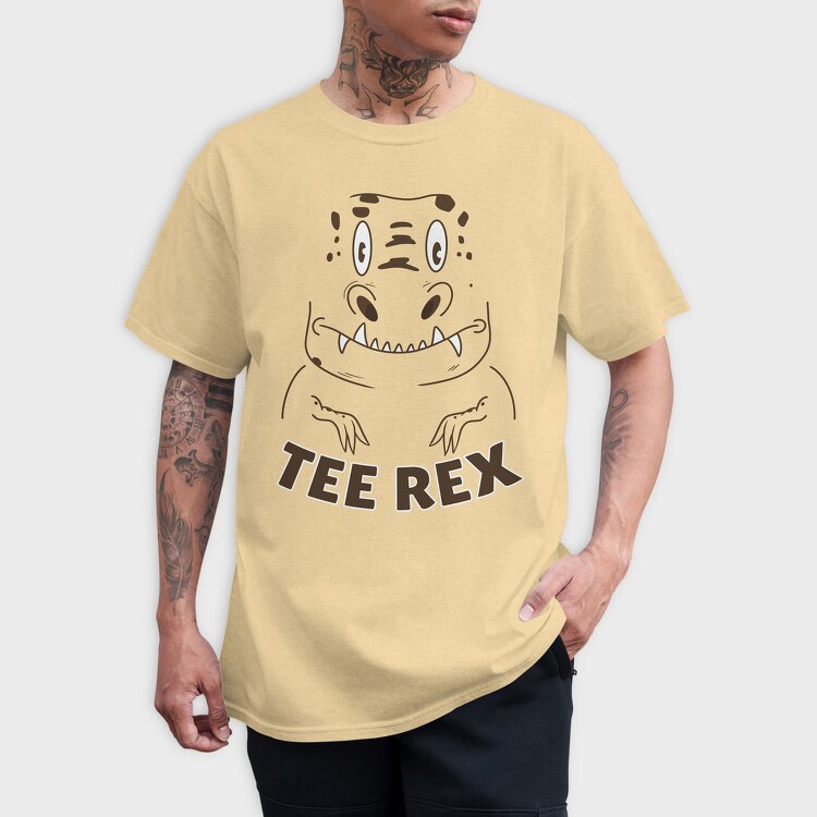 Tee Rex Cute T Rex, Tricou Barbati (Unisex)