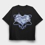 Y3K Neon Dream Heart, Tricou Oversize Barbati (Unisex)