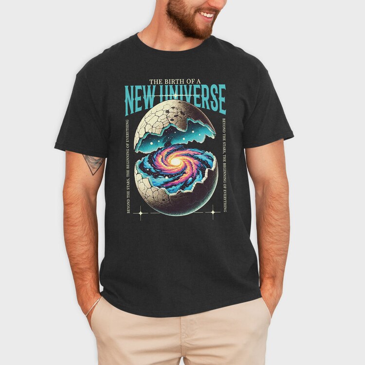 The Birth Of The New Universe, Tricou Barbati (Unisex)