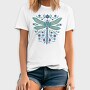 Floral Dragonfly Watercolor, Tricou Barbati (Unisex)