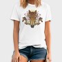 Floral Horses Collage Geometry, Tricou Barbati (Unisex)