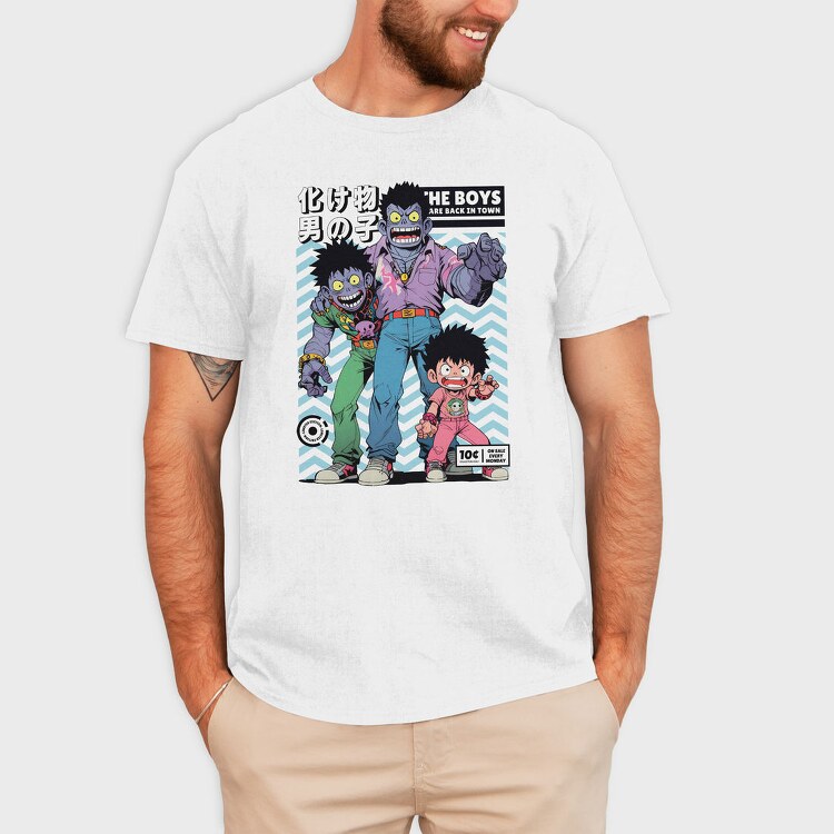The Boys Anime Style Are Back, Tricou Barbati (Unisex)