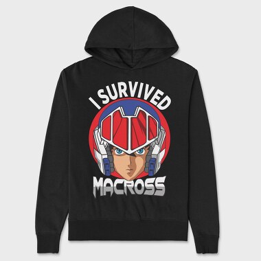 Robotech 3, Hanorac Oversize Barbati (Unisex)