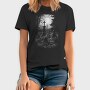Old Graveyar Monochrome, Tricou Barbati (Unisex)
