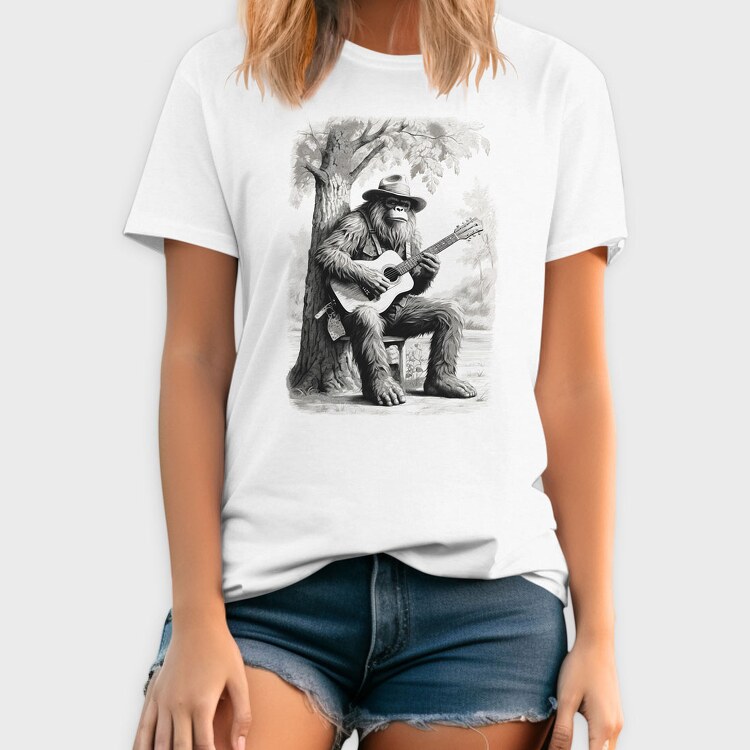 Sasquatch, Tricou Barbati (Unisex)