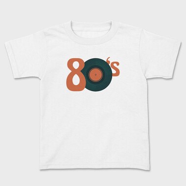 Tricou Copii, 80 S Vinyl Record