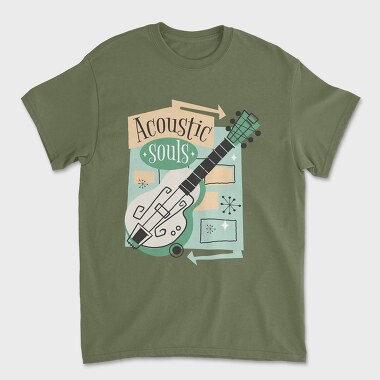 Tricou Barbati (Unisex), Acoustic Souls