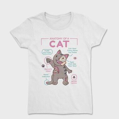 Anatomy of a Cat, Tricou Femei