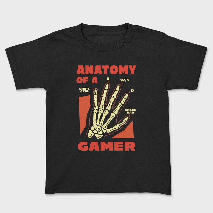 Anatomy of a Gamer, Tricou Copii