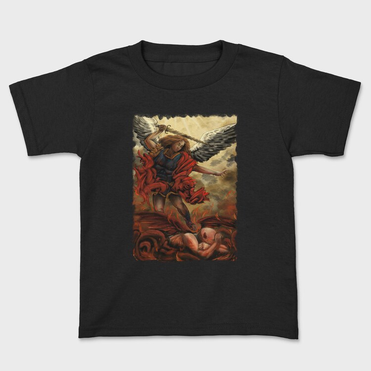 Tricou Copii, Angel and Devil Painting