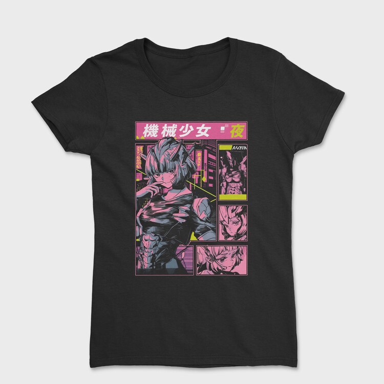 Anime Girl Robot, Tricou Femei