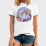Yeti Monster Reading At Home, Tricou Barbati (Unisex)