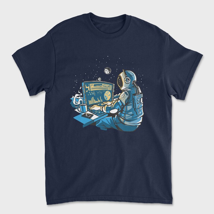 Tricou Barbati (Unisex), Astronaut Computer