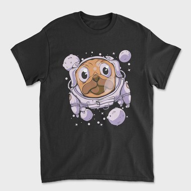 Astropug, Tricou Barbati (Unisex)