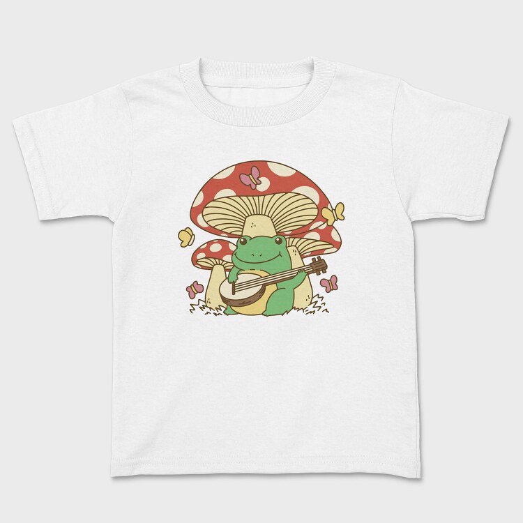 Tricou Copii, Banjo Frog