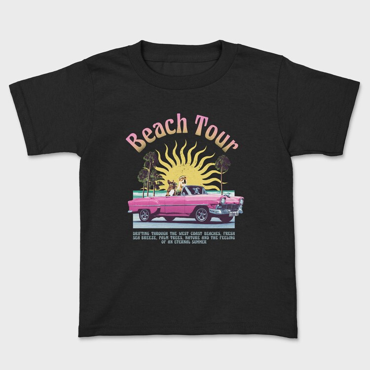 Tricou Copii, Beach Tour