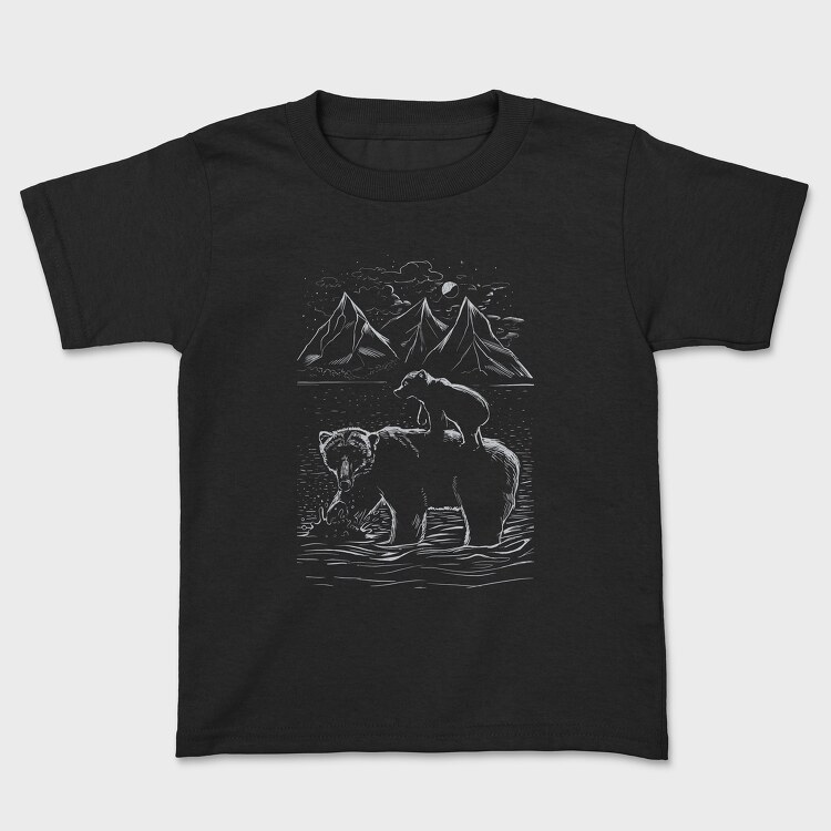 Tricou Copii, Bear Family Lines