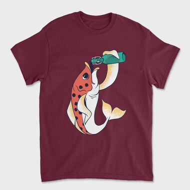 Beer Fish, Tricou Barbati (Unisex)