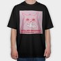 Allergic Cat, Tricou Oversize Barbati (Unisex)