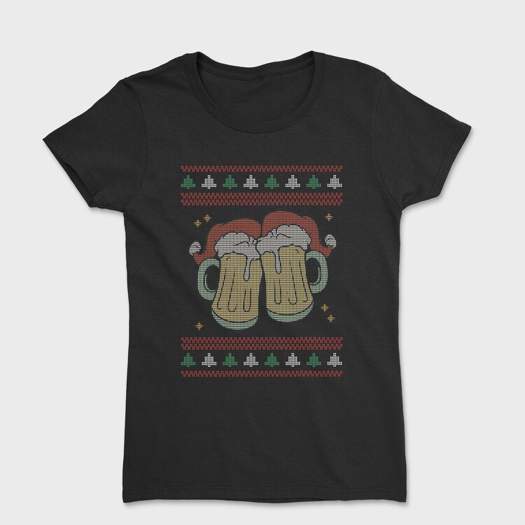 Tricou Femei, Beer Ugly Sweater