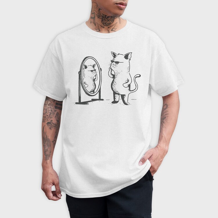 Sassy Cat, Tricou Barbati (Unisex)