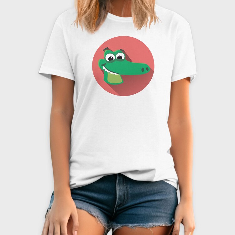 Alligator Smile, Tricou Barbati (Unisex)