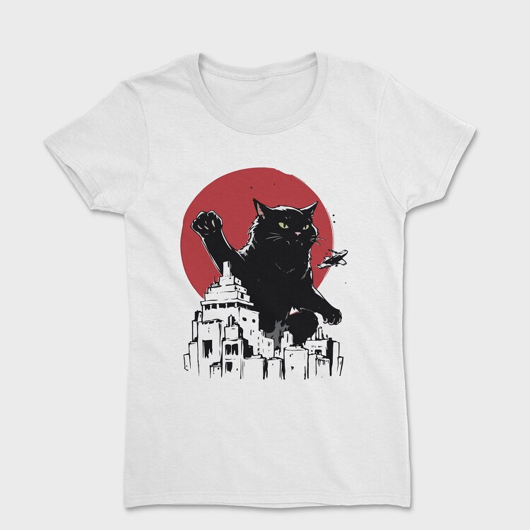 Black Catzilla, Tricou Femei