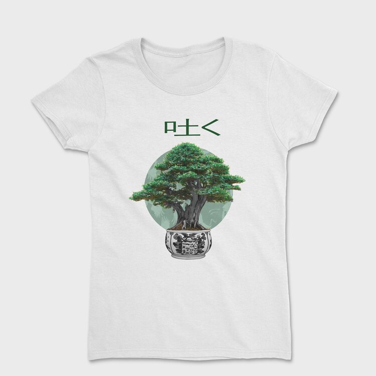 Tricou Femei, Bonsai Realistic