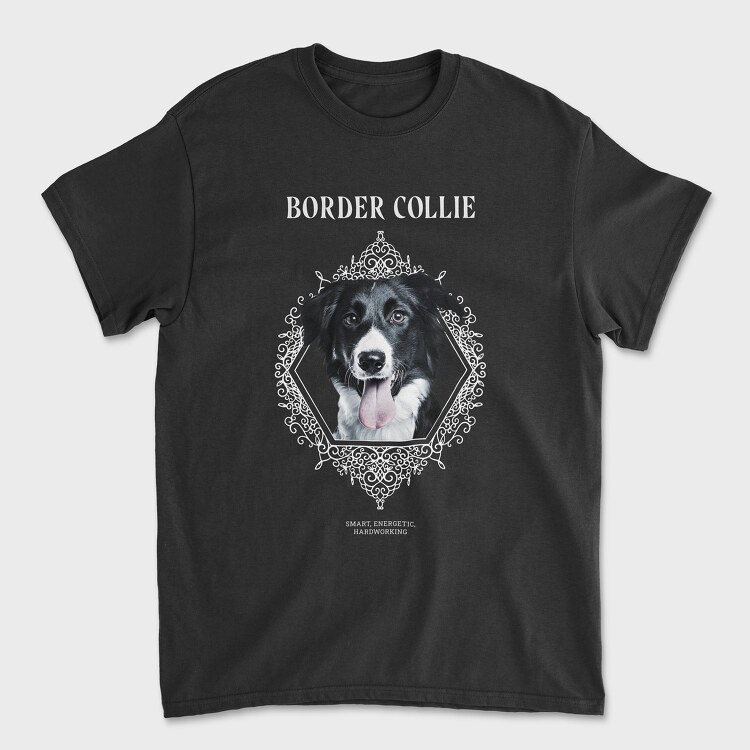 Tricou Barbati (Unisex), Border Collie