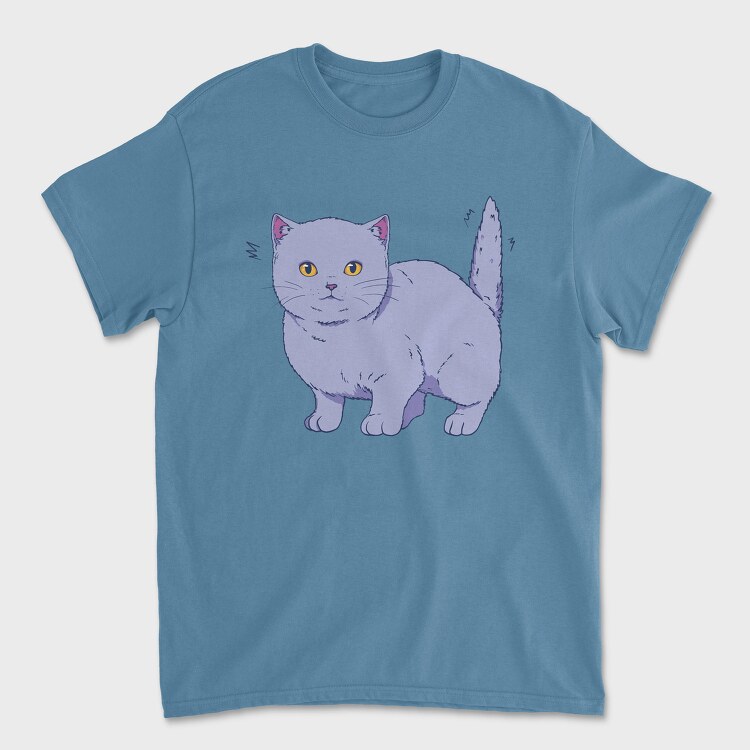 British Cat, Tricou Barbati (Unisex)