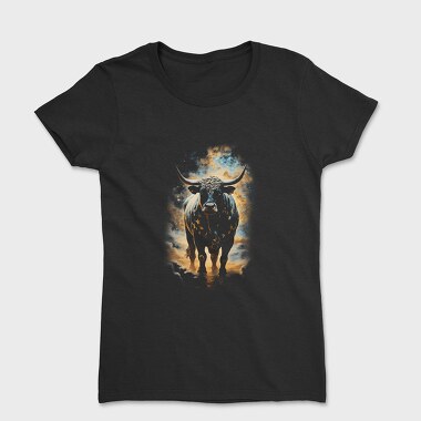 Tricou Femei, Bull Zodiac Taurus